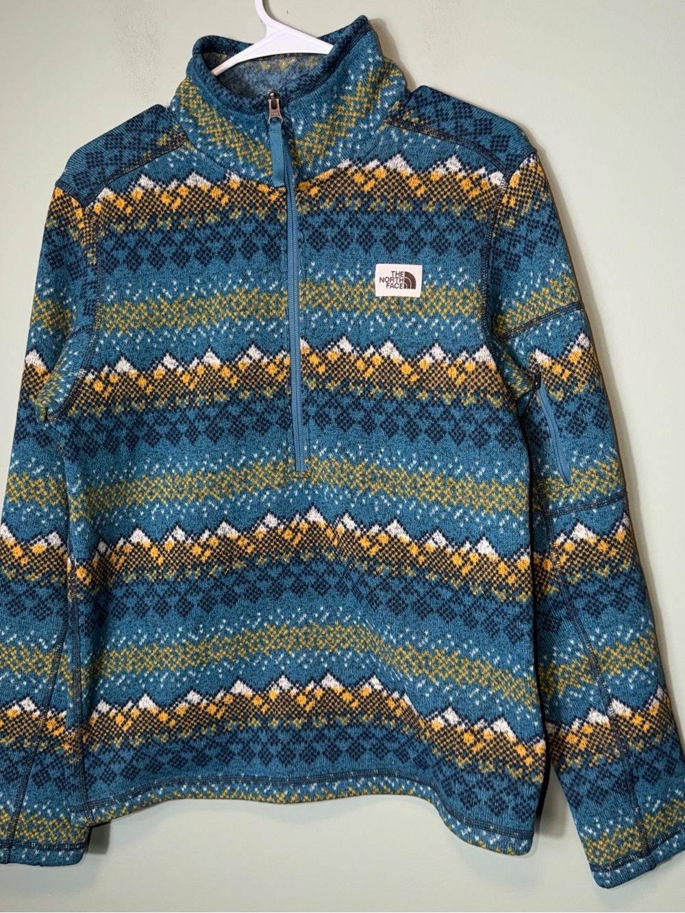 The North Face Men's Gordon Lyons Novelty 1/4-Zip fleece Small